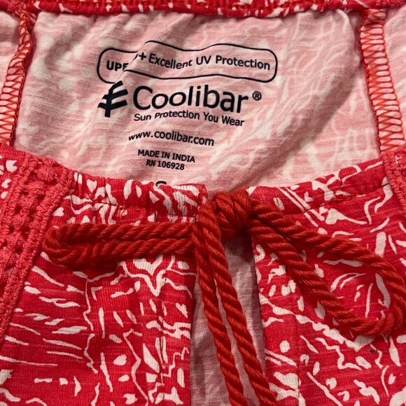 Coolibar Sarti UPF 50 Sun Protection Top, NWT, Coral Pink, S - Picture 5 of 11
